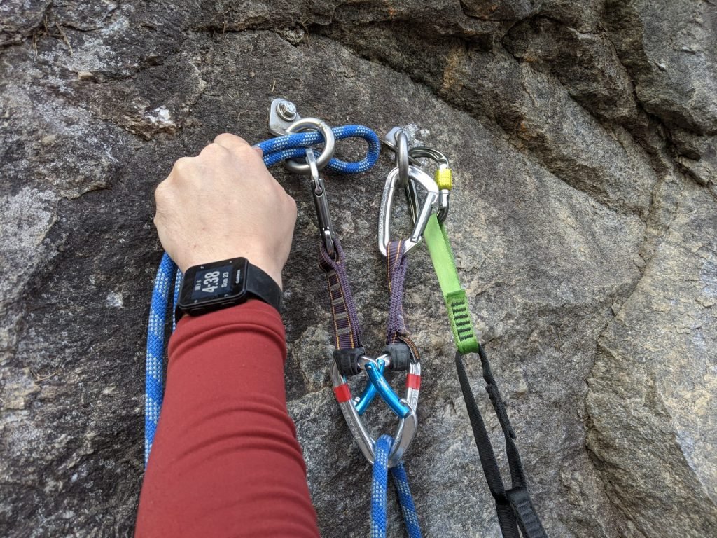 Climbed the ring